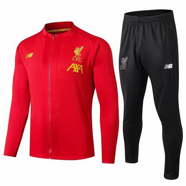 Chandal Niños Liverpool 2019-2020 Negro Rojo